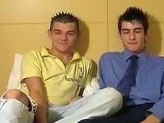 Sexy twinks sucking dick and anal fucking each other