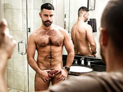 Teddy Torres and Matthew Parker sneak away to fuck hard