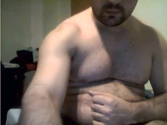 XXL MUSCLED BRAZILIAN FATHER MASSIVE UNCIRCUMCISED MAN SAUSAGE