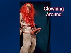 Clown Cock and Clown Cumshot BIG COCK BIG CUMSHOT cosplay demon