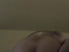 Sticking a homemade lightbulb dildo up my ass