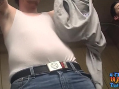 Gay-For-Pay thugs Lex Lane and Rion Rivers fap and jizm