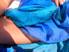 Sissy princess in sheer sundress exercises her sexy weenie and backside and brink [4K 240 FPS