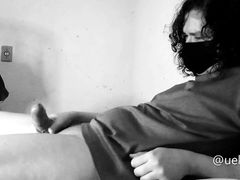 HALF NAKED MASTURBATING MY COCK - UEKHUI