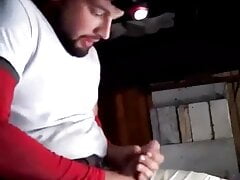 Hot plumber needs a cock break
