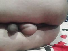 mom freind seeing boy masturbation