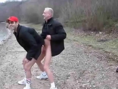 Hot Fuck on a Cold Day Outside 2