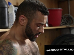 RAGINGSTALLION - I m Great With Humungous Contraptions Wooly Mechanic Romps Bearded Jock