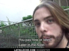 LatinLeche - Latino Kurt Cobain Lookalike Pokes A Camerist