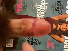 Cumming for Joey King and licking it up 2