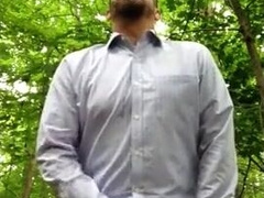 Forest Masturbation: Daddy's Outdoor Adventure