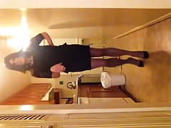 miniskirt sissy smoking