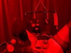 Watch my ass swallow a 24 inch dildo