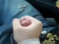 uncle faps off dude in truck