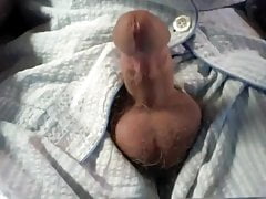 Daddy Beats Balls and Cums Quick!