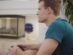 Gay moaning, verbal dirty talk, gay pov blowjob