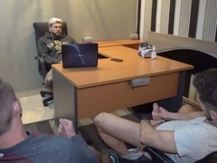 Experienced woman enjoys solo pleasure in threesome action