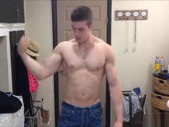 Young muscle hunk
