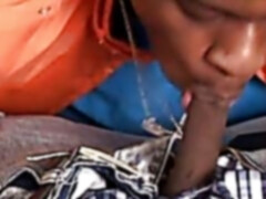 Black Guys Sucking Dick and Banging Ass in a Threesome