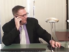 Daddy Bear Gets Horny at The Office