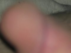 Precum Ejaculation in Couch, Concluding in Trunks