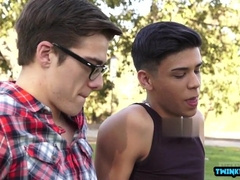 Brazilian Twunks Rectal Tossing Salad And Bootie Internal Cumshot