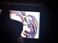 Megumin (Konosuba) cum tribute