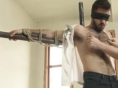 Crazy bondage threesome with torture and teasing
