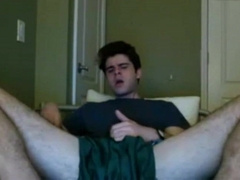 Cute Guy Flashes Cock on Webcam 4