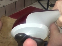 My Rock Hard Man-Meat Peeing on My Soles and Massive Money-Shot
