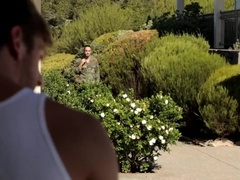 Next Door Buddies Army Man Sucks Buddy's Cock