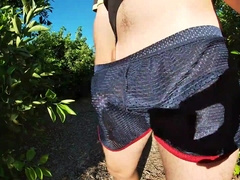 They caught me just as I was nutting in my cock-squeezing clothes! way too sizzling...