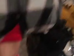 Throatfucking a sweet twink and cumming his neck down