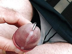 Outdoors backyard fun slow motion