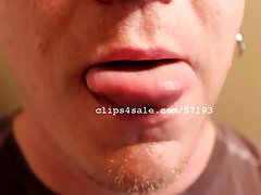 Tongue Fetish - Mike Hauk Tongue Video 3