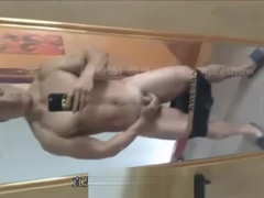 Bigdick muscle hunk handjob大鸡巴肌肉男撸管