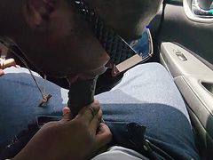 SUCKIN SWEATY BIG DICK ON A HOT DAY