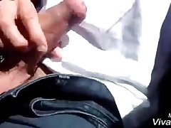 Punheta exibicionismo