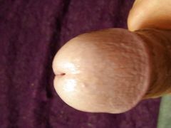 Thick cum out filmed from my angle