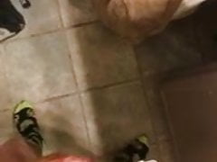 Strokin my fat cock