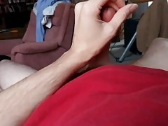 Slow motion pov big cock cums