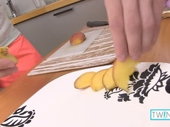 Horny college twink Liam pleasures his tight hole and masturbates!