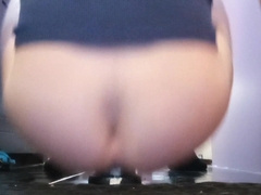 Juggling my bloomed bootie on humungous speculum