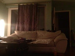 Walking around naked at home