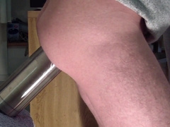 Hard Anal Workout with a Big Dildo - Gay Amateur Video