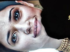 thamanna hot face cum tributed