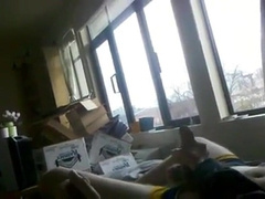 Adorable Frat Strokes with their Frat buddies in a homemade cum tribute