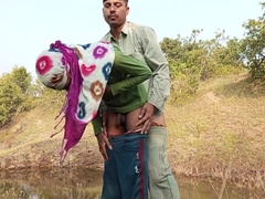 Indian Pooja - Shemale And Collage Masterji Coming Forest Nearest Water Park Area Desi Hard Fucking - Hindi Voice