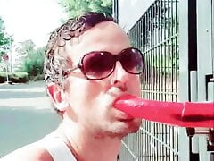 Slutboyben CAM4 Public Horse Dildo Fuck A30 Laggenbeck II