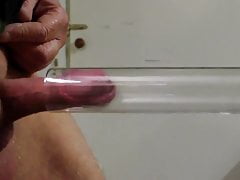 Cock sucked by hoover with cumshot